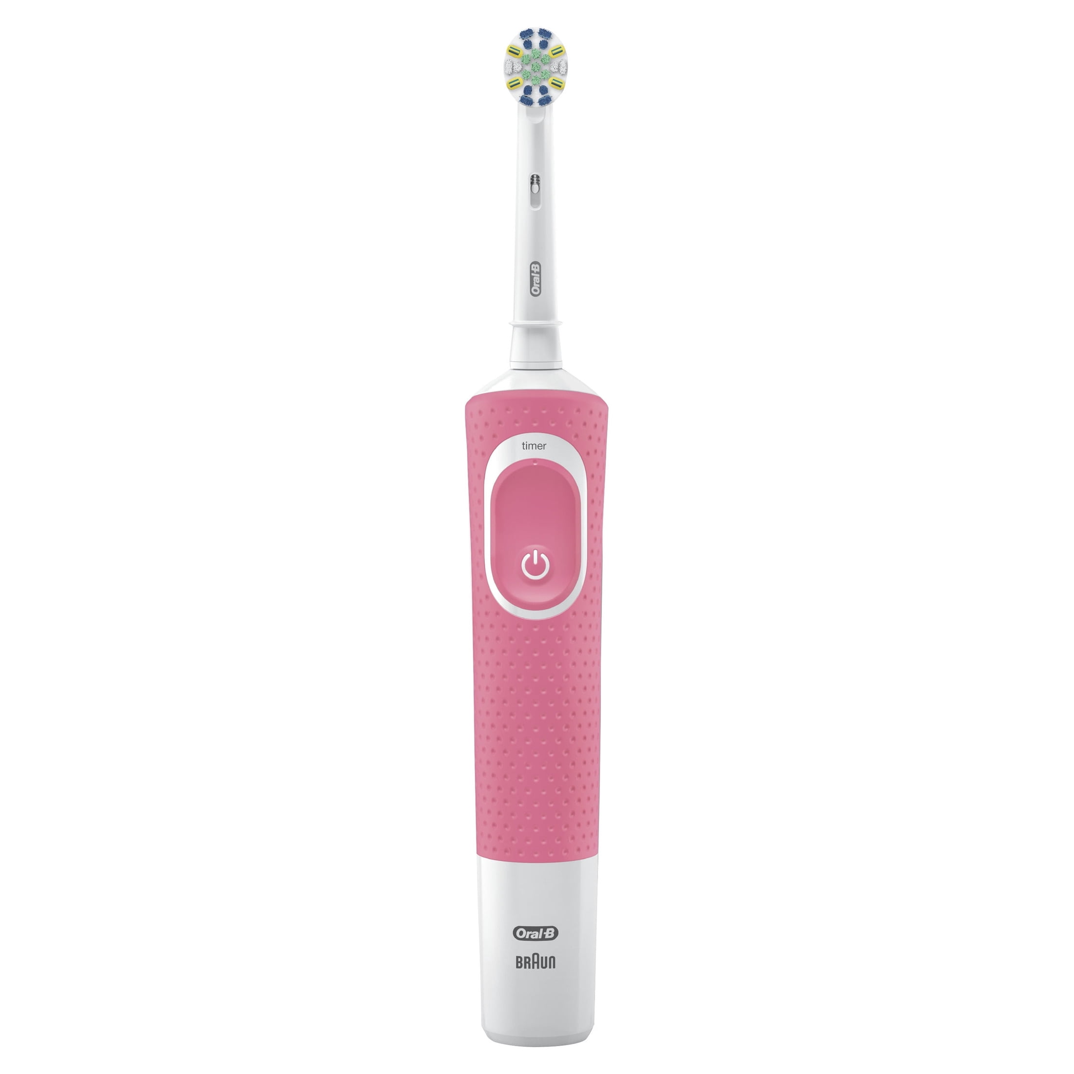 Oral-B Toothbrush, Vitality Flossaction Rechargeable Electric Toothbrush, Pink, Adults & Children 3+