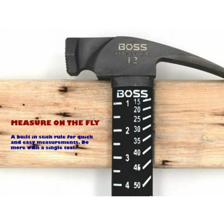 Boss Hammer Premium 4340 Steel Rip Claw Hammer - 16 oz