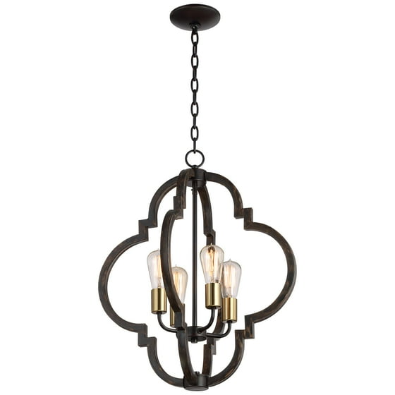 Barnes And Ivy Ayoura 20 Wide Wood Grain 4 Light Led Pendant Barnes And Ivy Ayoura 20 Wide Wood Grain 4 Light Led Pendant Chandelier Com