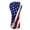 American Flag, variant on Yuyamidu Eagle Golf Club Head Cover American Flag Golf Headcover Driver Headcover Fairway Wood Headcover Hybrid Club Head Cover with Soft Lining, 4th of July
