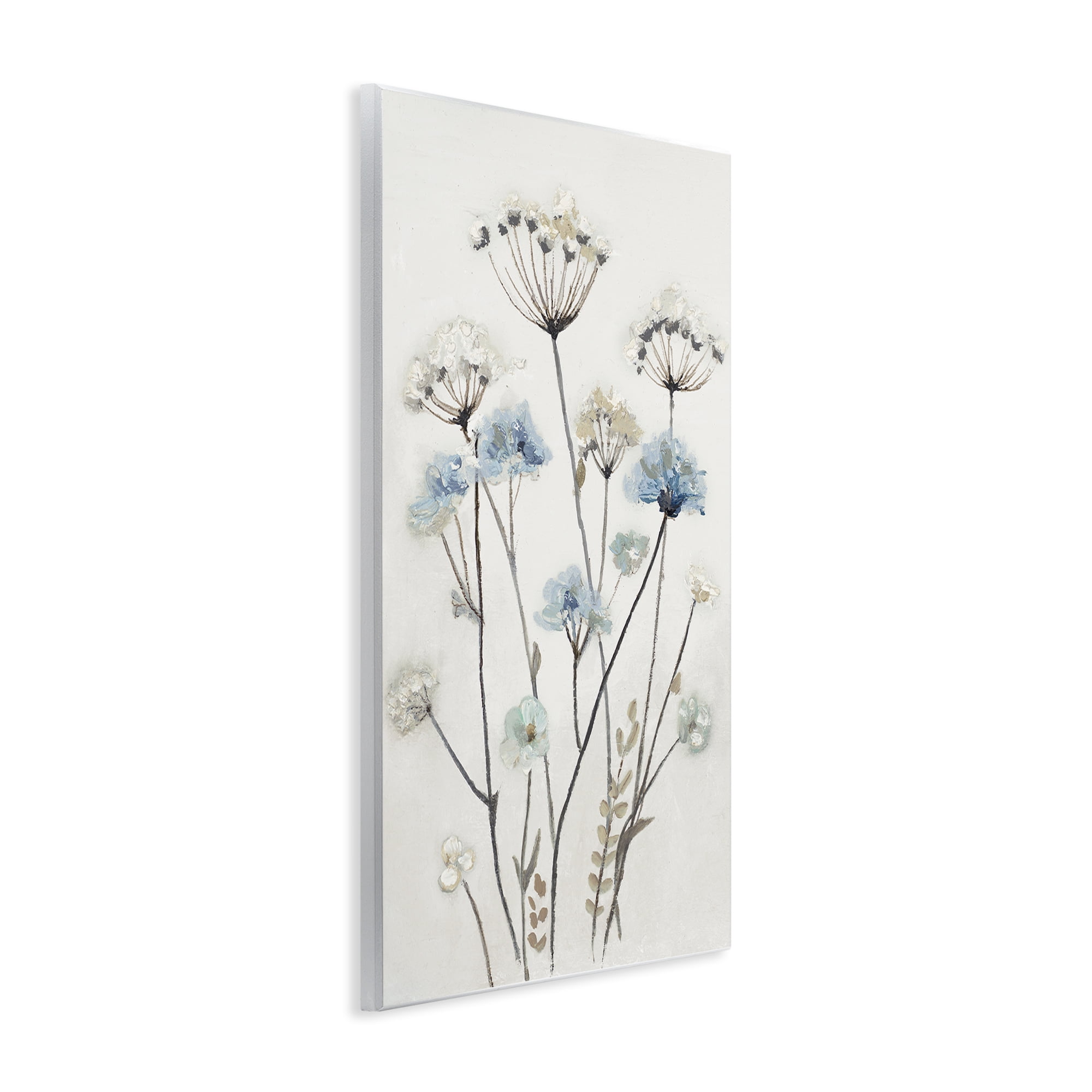 Stupell Industries Soft Jardin Azul Wall Plaque Art, design by Patricia Pinto