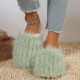 thumbnail image 5 of House Slippers Fuzzy Slippers Cozy Women's Slippers For Home Use Winter Footwear Stylish And Comfortable For Indoor Wear Warm Slippers For Fall And Winter, 5 of 9