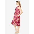 thumbnail image 3 of Dreams & Co. Plus Size Trapeze V-Neck Short Lounger, 3 of 6