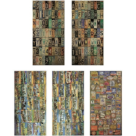 Advantus Idea-Ology Cardstock 261 Salvage Destination Stickers