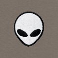 thumbnail image 2 of Dalix Lil Alien Relaxed Heavy Cotton Short Sleeve Summer Tee Mens in Latte L Large, 2 of 5