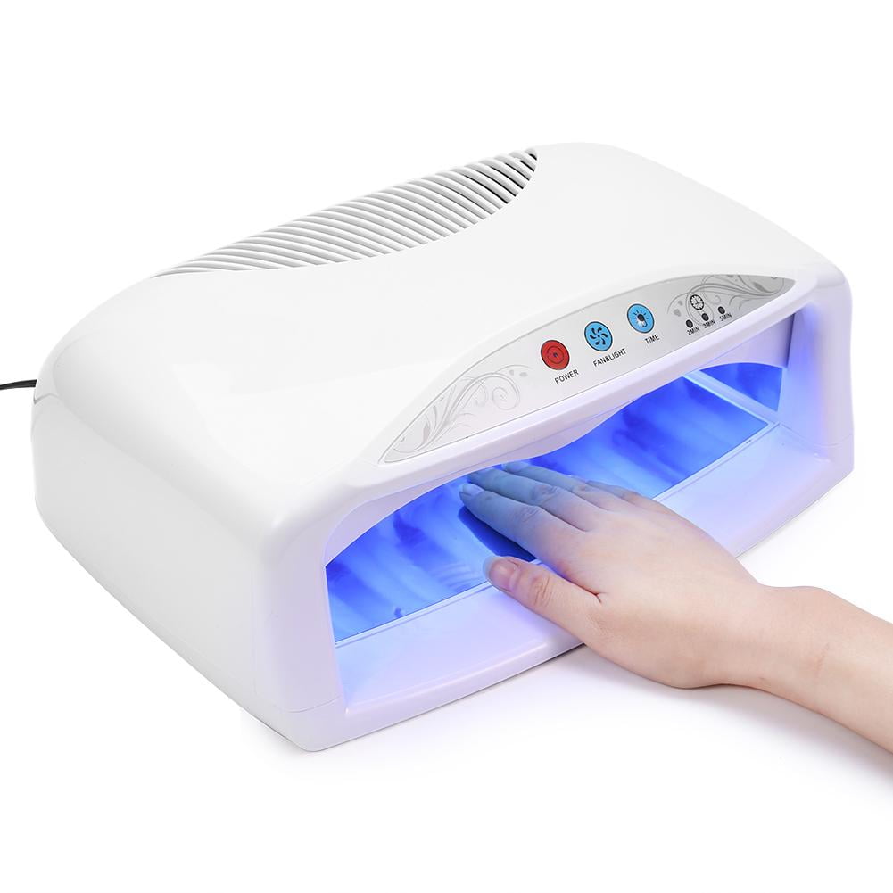 Hurrise 54w Uv Nail Dryer Lamp Quick Drying Gel Polish With Fan Timer Setting Us 110v
