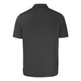 thumbnail image 3 of Men's Cutter & Buck  Heather Black Big 12 Gear Forge Eco Stretch Recycled Polo, 3 of 3