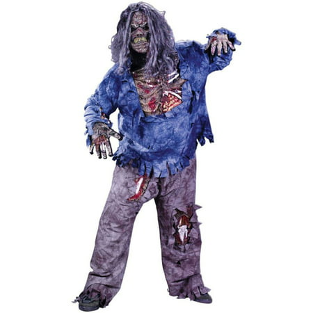 Morris Costumes Adult Mens Plus Size Zombie Costume One Size Plus, Style FW5731