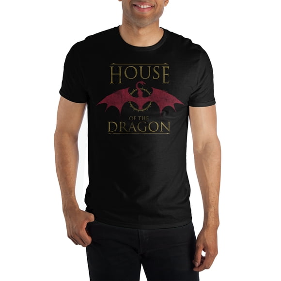 House of the Dragon Symbol Black T-Shirt