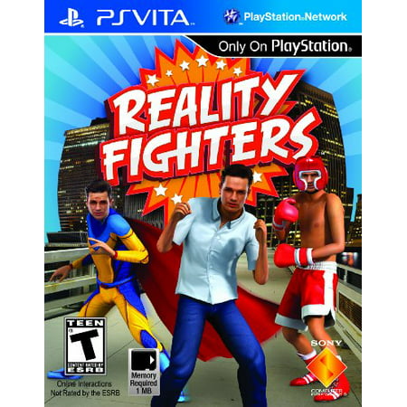 Sony Reality Fighters - Fighting Game - NVG Card - PS Vita - (Best Sony Vita Games)