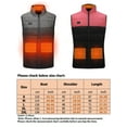thumbnail image 2 of Sexy Dance Heated Jacket for Men Women Electric Thermal Vest Lightweight Heating Coat Sleeveless Zipper Winter Warmth Outwear With 10000mHA Power Bank, 2 of 9