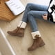 thumbnail image 1 of Botas de nieve Otoño e invierno Punta redonda Moda Botas cortas peludas cálidas Botas de gran tamaño Botas de mujer Wmkox8yii ghj1895, 1 of 9