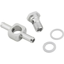 Dual Banjo Style Fuel Fitting, 5/16 Inch Hose