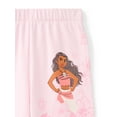 thumbnail image 2 of Disney's Princess Adventure Girls Open Bottom Fleece Jogger Pants, Sizes 4-16, 2 of 3