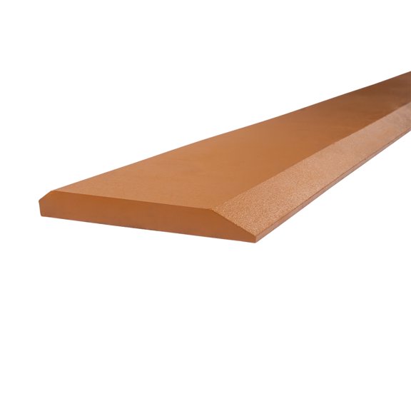 72"x4"x1/2" Bucket Cutting Edge for Skid Steer & Loader - Weld-on & Bolt-on Yellow Painted 30Mn Steel Skid Steer Cutting Edge Blade for Loader & Excavator
