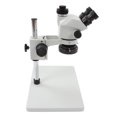 thumbnail image 5 of Trinocular Microscope 24MP 1080P 3.5X To 50X Continuous Zoom Stereo Trinocular Microscope with LED Lamp 100‑240V UK Plug, 5 of 5