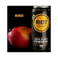 Riot Energy, Organic Mango Energy Drink, Plant Based, 16 fl. oz