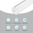 thumbnail image 3 of Unique Bargains Tuyau Acrylique Transparent Tube Rond Rigide 42mm ID 45mm OD 6 Pouces pour Lampes et Lanternes Système de Refroidissement par Eau, 3 of 6