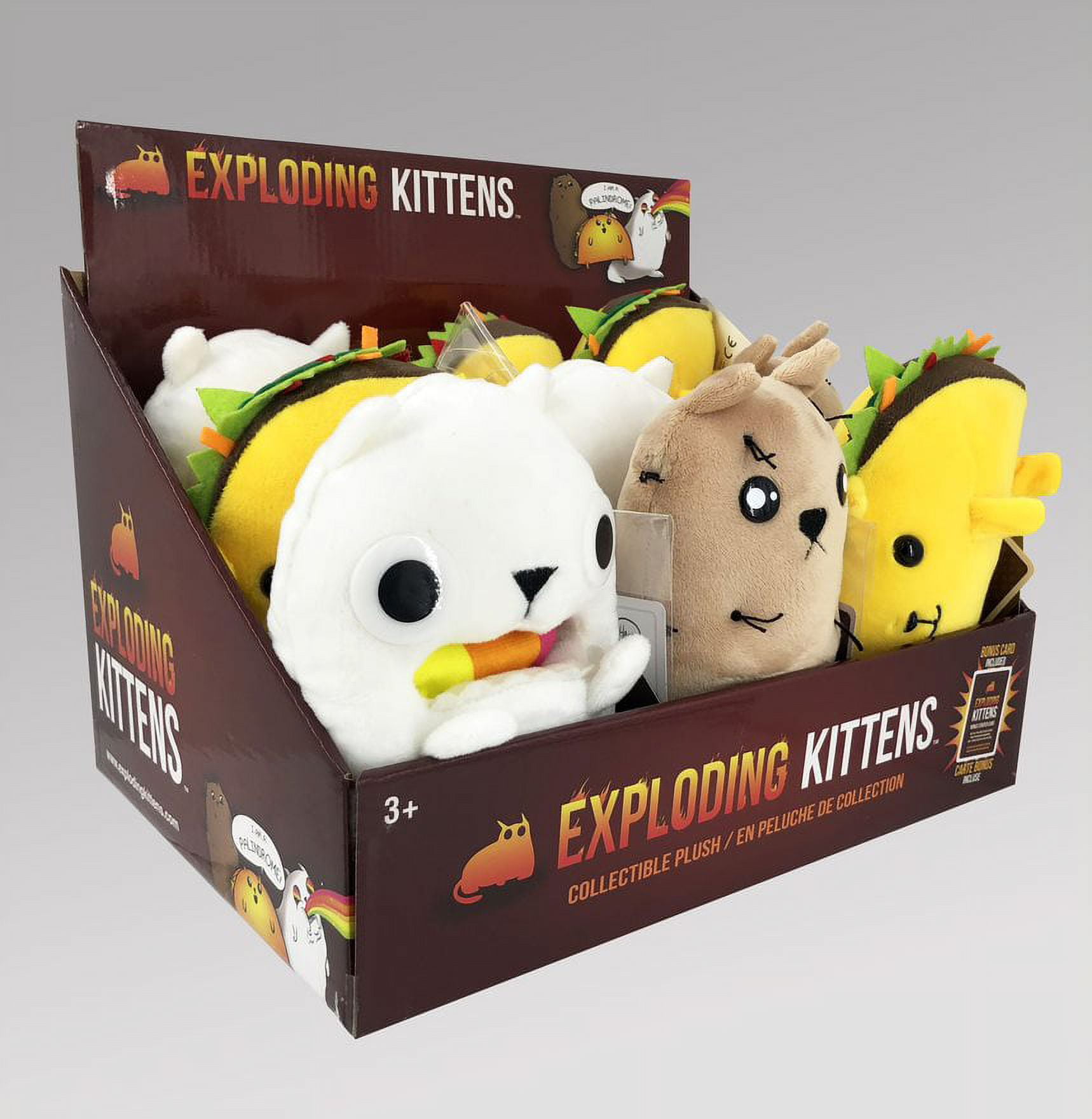 Exploding kittens shop plush toys