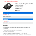 thumbnail image 2 of Air Flap Actuator - Compatible with 2013 - 2020 Ford Fusion 2014 2015 2016 2017 2018 2019, 2 of 2