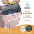 thumbnail image 3 of Sketch Style Cooler Backpack - 20L Leak-Proof Picnic & Beach Backpack with Funny Character Prints, Multiple Pockets for Organized Storage, 3 of 4