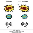 thumbnail image 5 of Big Dot of Happiness Bam Superhero - Baby Shower or Birthday Party Centerpiece Sticks - Table Toppers - Set of 15, 5 of 7
