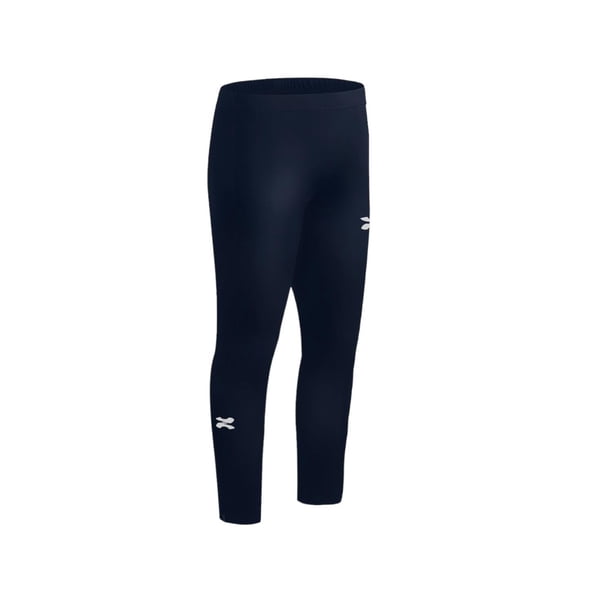 ZAPARI Licra Deportiva Larga Interior, Mallas Deportivas para Niños. Leggins de Compresión y Secado azul marino CH