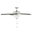 thumbnail image 3 of Trade Winds Tobias 52" 2-Light Ceiling Fan in Brushed Nickel, 3 of 6