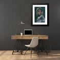 thumbnail image 4 of Franz Hofer 17x24 Black Modern Framed Museum Art Print Titled - Self -Portrait (1910), 4 of 5