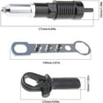thumbnail image 1 of HLONK 1 Set Rivet Gun For Drill  Riveter Electric Rivet Nut Gun Riveting Tool  Cordless Riveting Drill Adaptor  Insert Nut Tool zzz, 1 of 6