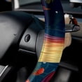 thumbnail image 5 of Mushroom 14.5 Inch Printing PVC Leather Steering Wheel Cover Auto Accessories, 5 of 6