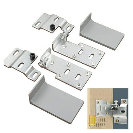 

Heavy Duty Metal Wall Hanger Cabinet Cupboards Floating Adjustable