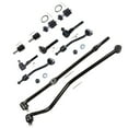 thumbnail image 3 of ECCPP Lower Upper Ball Joints Inner Tie Rod Ends Front Sway Bar End Links Track Bar Outer Connecting Tie Rod Ends 1997 1998 1999 2000 2001 2002 2003 2004 2005 2006 for Jeep TJ for Jeep Wrangler, 3 of 5