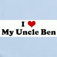 thumbnail image 2 of CafePress - I Love My Uncle Ben Infant Bodysuit - Baby Light Bodysuit, Size Newborn - 24 Months, 2 of 4