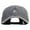 Black, variant on Jumping Swordfish Icon Embroidered Big Size Washed Pigment Dyed Cap - Black XL-3XL