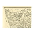 thumbnail image 4 of Historic County Map - Harris County Texas - General Land Office 1893 - Vintage Wall Art, 4 of 4