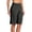 Dark Gray, variant on Women's High Waisted Yoga Shorts With Pockets Comfortable Breathable Workout Running Athletic Casual Shorts Arc Maternity Yoga Shorts over Belly Yoga Bodysuit Shorts for Women