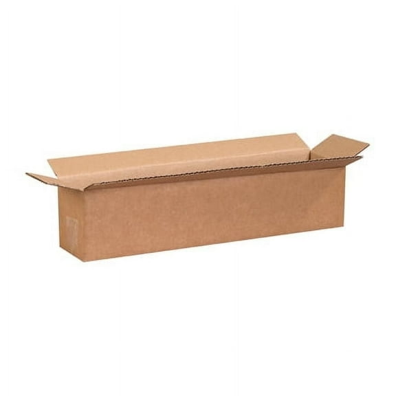 18 x 4 x 4" ECT-32 25 Pack Corrugated Boxes Kraft