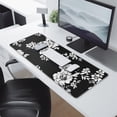 thumbnail image 2 of Long Mouse Pads for Desk,Pioneer Flower Floral Print Pattern Desk Mats on Top Of Desks, Desk Mouse Pad Extra Large with 3mm Non-Slip Base and Stitched Edge for Gaming,Office,Work,Home 31.5"x11.8", 2 of 6