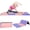 Multi-color, variant on XF XINFENG Gymnastics Mat for Home, 6'x4'x2" Thick Portable Tumbling Mat Folding Exercise Gym Mat with Carrying Handle, Pink