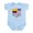 Sky Blue, variant on CafePress - Made In America With Colombian Parts Body Suit - Baby Light Bodysuit, Size Newborn - 24 Months