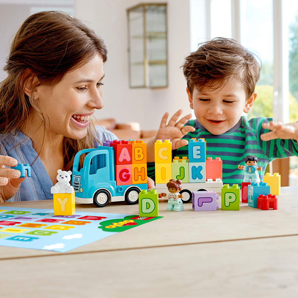 LEGO DUPLO My First Alphabet Truck 10915 Educational Building Toy for Toddlers (36 Pieces) - image 4 of 12