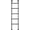 70.00 inches, variant on 165cm/65in Basement Window Well Egress Ladder, Easy Install, Durable & Safe Black Carbon Steel Attic Bunk Bed Ladder, 5-Step Wall/Floor-Mounted Ladder, Loads 441lbs