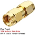 thumbnail image 2 of Teng Hong HUI Auto Digital Radio SMA Antena RF SMB Antena Antena HF Conector SMA-J Macho a SMB-J Adaptador macho Ormromra YQ-2527, 2 of 9
