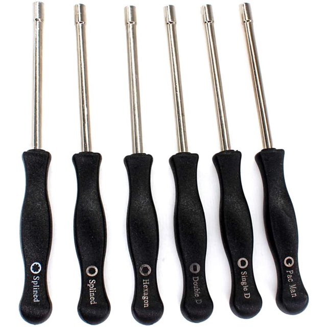 Lot de 6 tournevis carburateur de réglage pour Sears Poulan Husqvarna Weedeater Echo Toro Ryobi Homelite tronçonneuse débroussailleuse, coupe-feuilles Kuyhfg Bienvenido a Kuyhfg