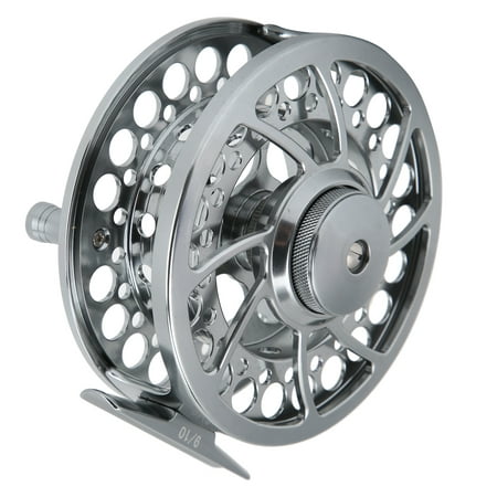Multipurpose Fly Reel, Durable Precise Fly Fishing Reel For Freshwater And  Saltwater Large Arbor For 