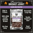 J&K Jerky Carolina Reaper MMF7 Beef Brisket Jerky Small Batch
