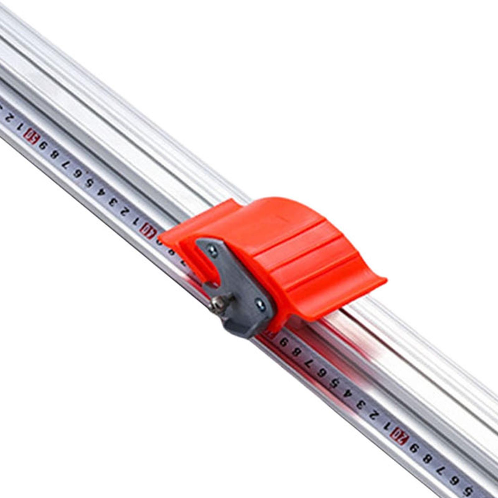 QSTDGVPW Manual Cutting Ruler Cutting Positioning Track Ruler for Paper Box PET Sheet 70cm
