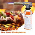 thumbnail image 3 of Graflsoa Portable Butane Kitchen Torch for Precision Cooking, Adjustable Flame up to 1300°C, Windproof & Water-Resistant Design, Ideal for Creme Brulee, Baking, and Outdoor Activities, 3 of 7