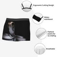 thumbnail image 3 of Naloa Black Cobra Snake Mens Underwear - Boxers for Men, Mens Boxer Briefs, Classic Briefs for Men-Large, 3 of 5
